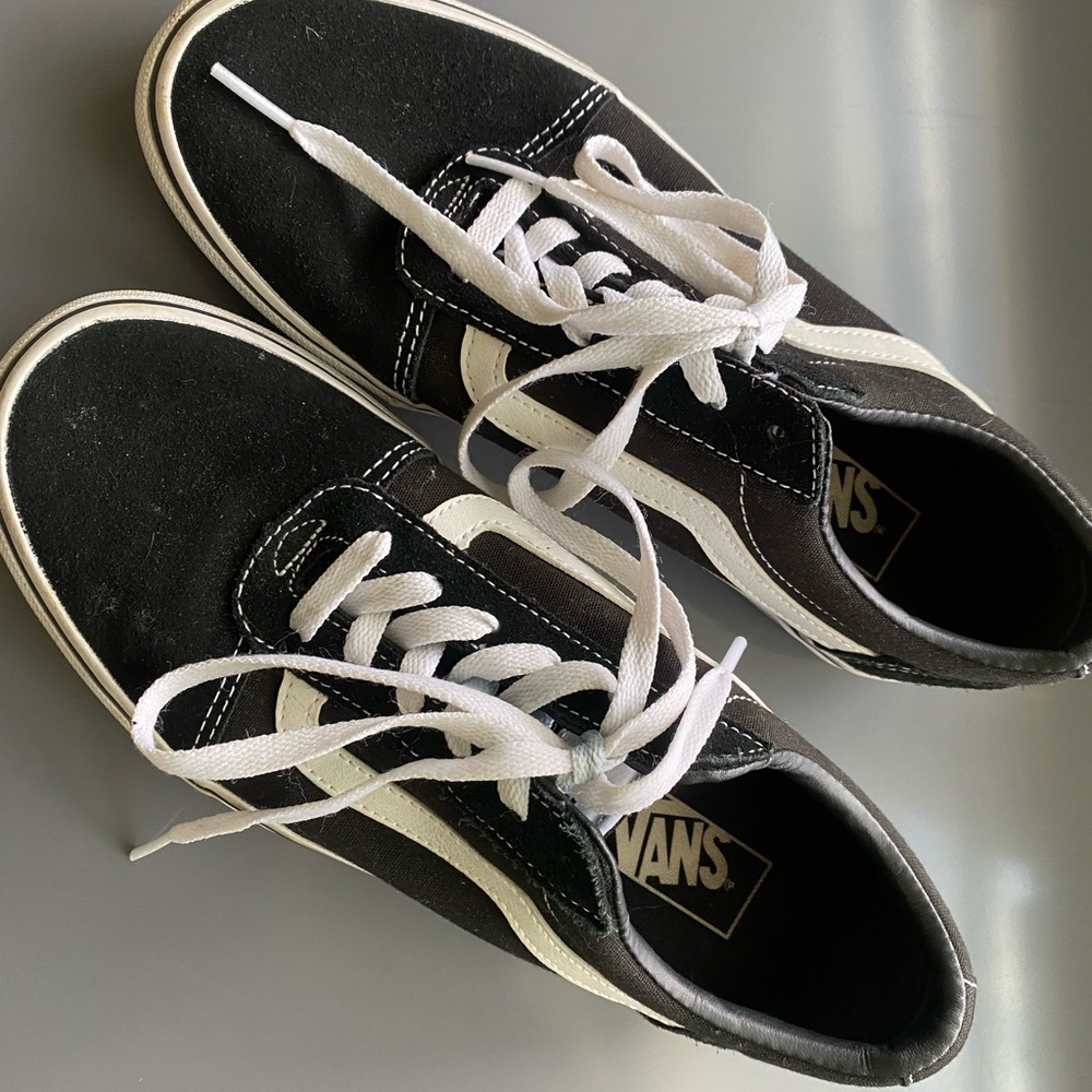 Black and White Sneakers